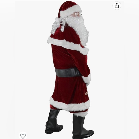 🔴🔴🔴***SOLD ***Men's Adult Santa Suit Costume Set Christmas Holiday🔴🔴🔴 - Picture 2 of 9